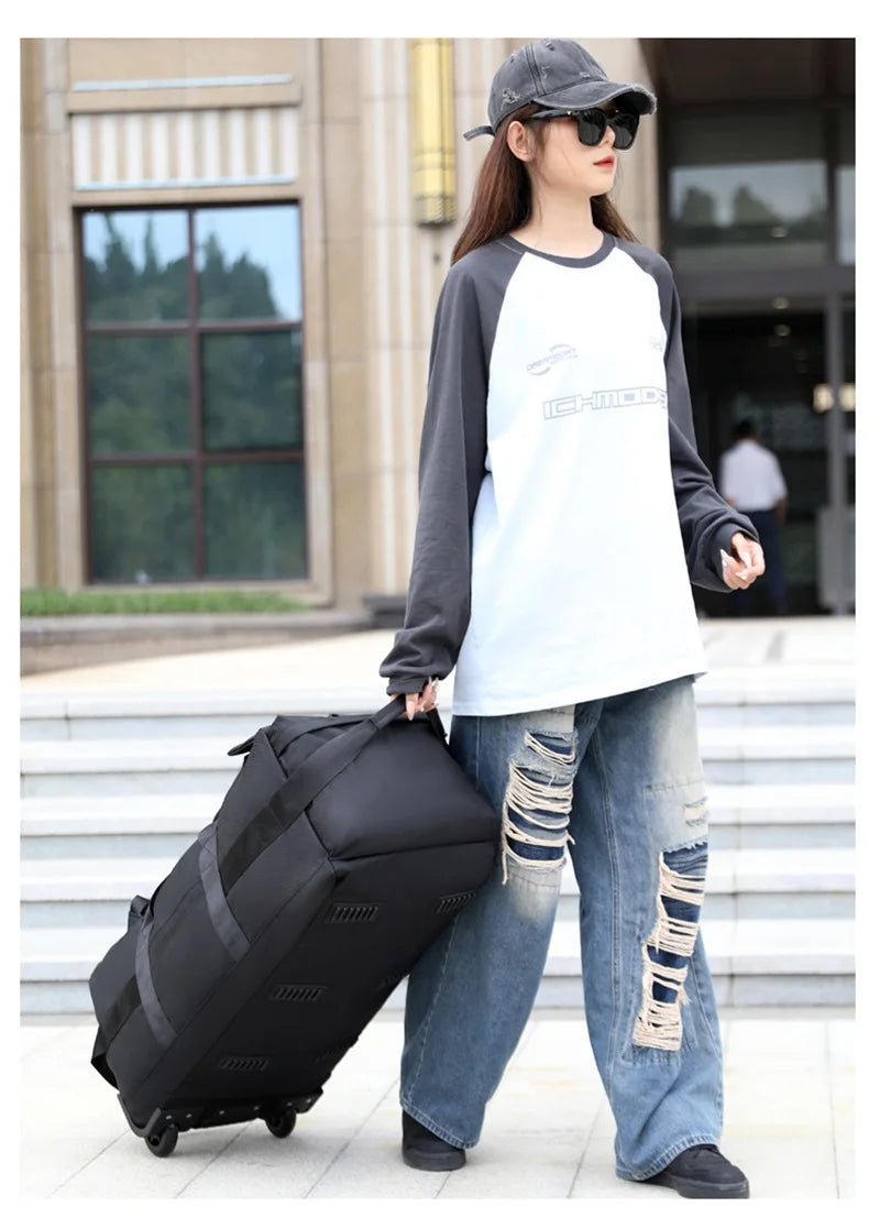 Sac Duffle Roulettes 80L
