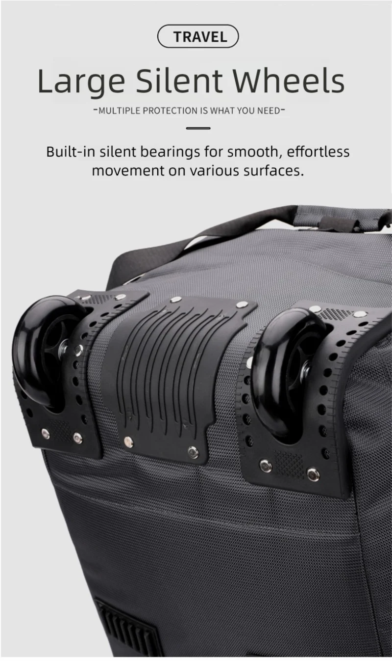 Sac Duffle Roulettes 80L