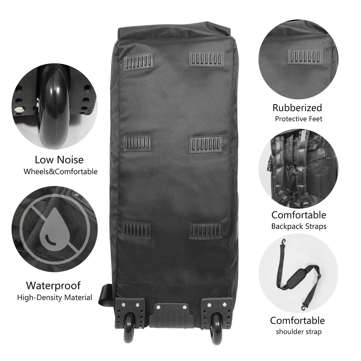 Sac Duffle Roulettes 80L