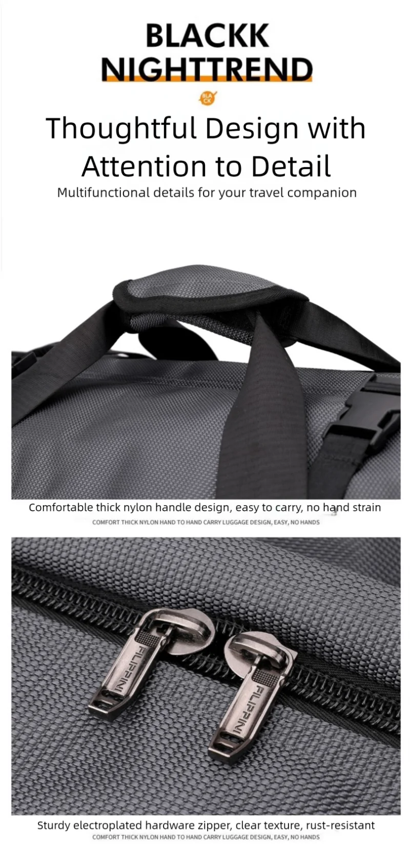 Sac Duffle Roulettes 80L